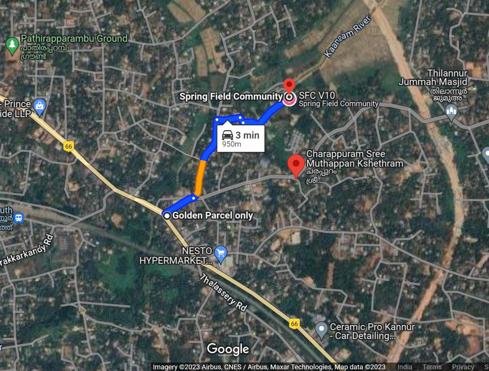 "Radhas" 4Br Villa In Gated Spring Field Community, Kannur Exterior foto